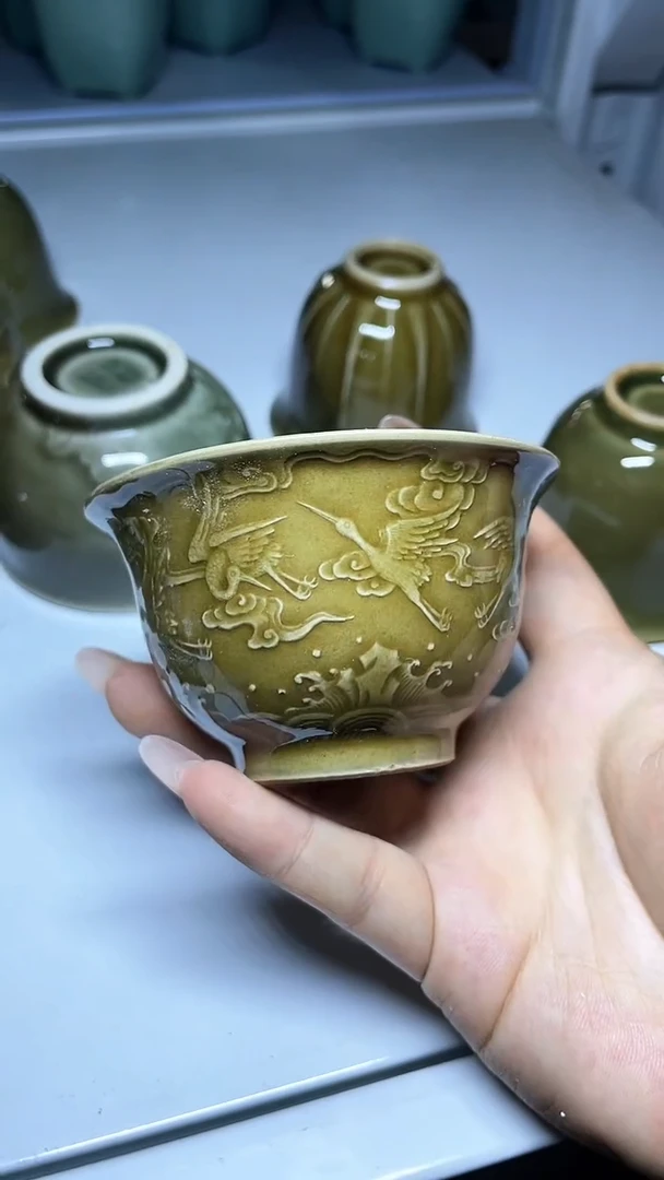 特价福利 微瑕 慧仙青瓷