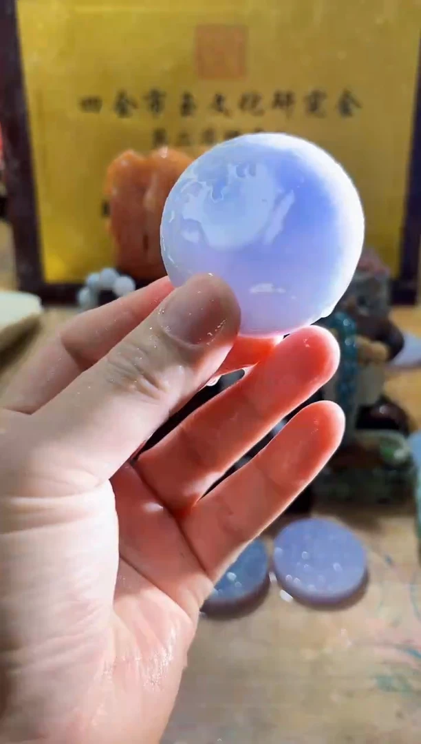 未镶嵌挂件翡翠A货常星7477