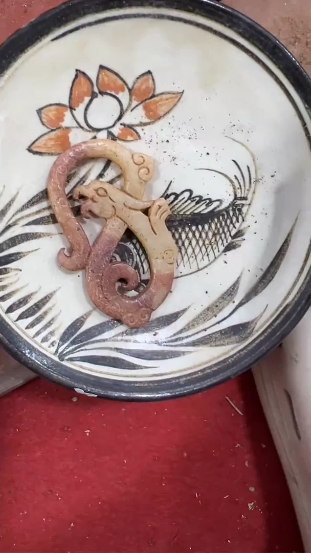 瓷片手工，手绘，陶瓷1