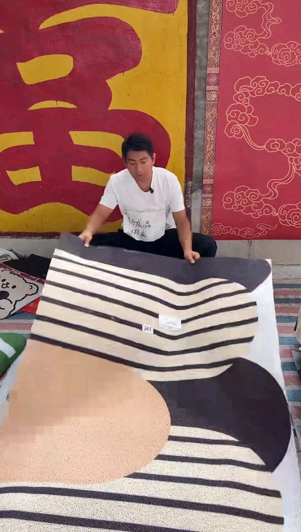 不退不换瑕疵丝圈地垫120*160cm261