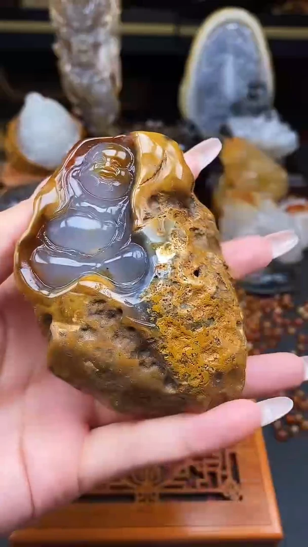 玛瑙/玉髓颈饰未镶嵌腾*gg