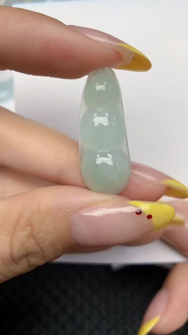 翡翠未镶嵌项链天然翡翠A货