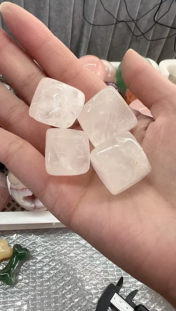 未镶嵌珠宝半成品水晶S269 拍一发四