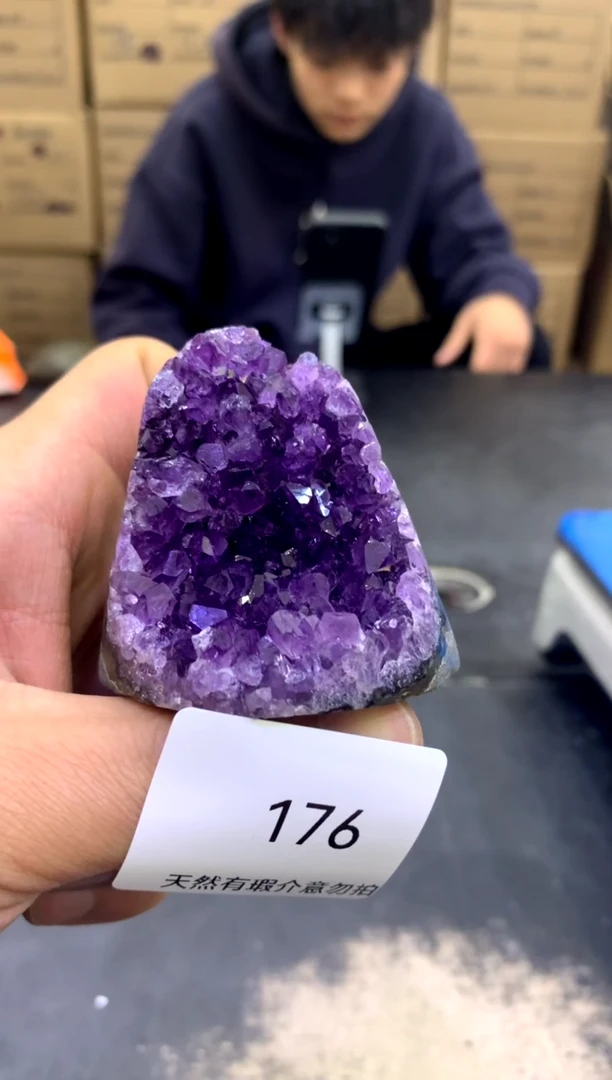 【闪购商品】水晶摆件未镶嵌天然高品质紫晶176