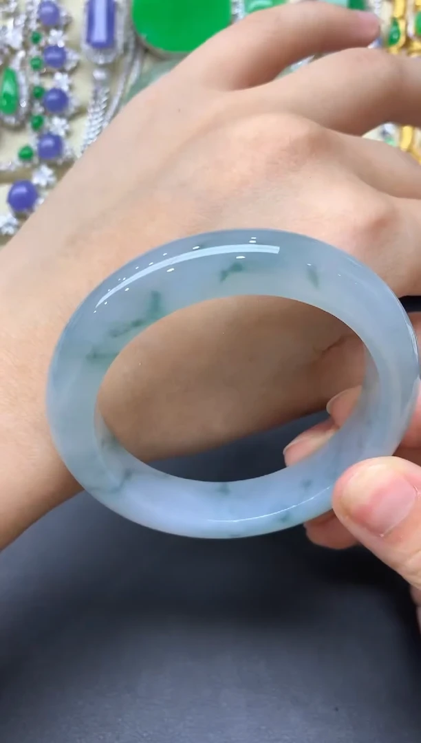 翡翠手镯未镶嵌6366-中国好珍宝