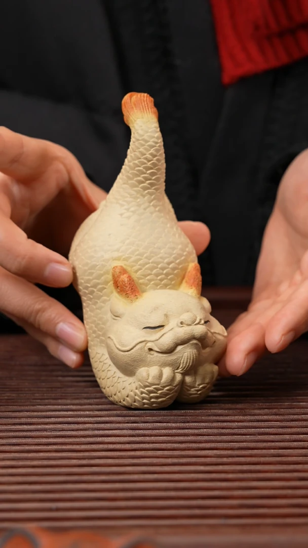【闪购商品】紫砂茶宠喜从天降