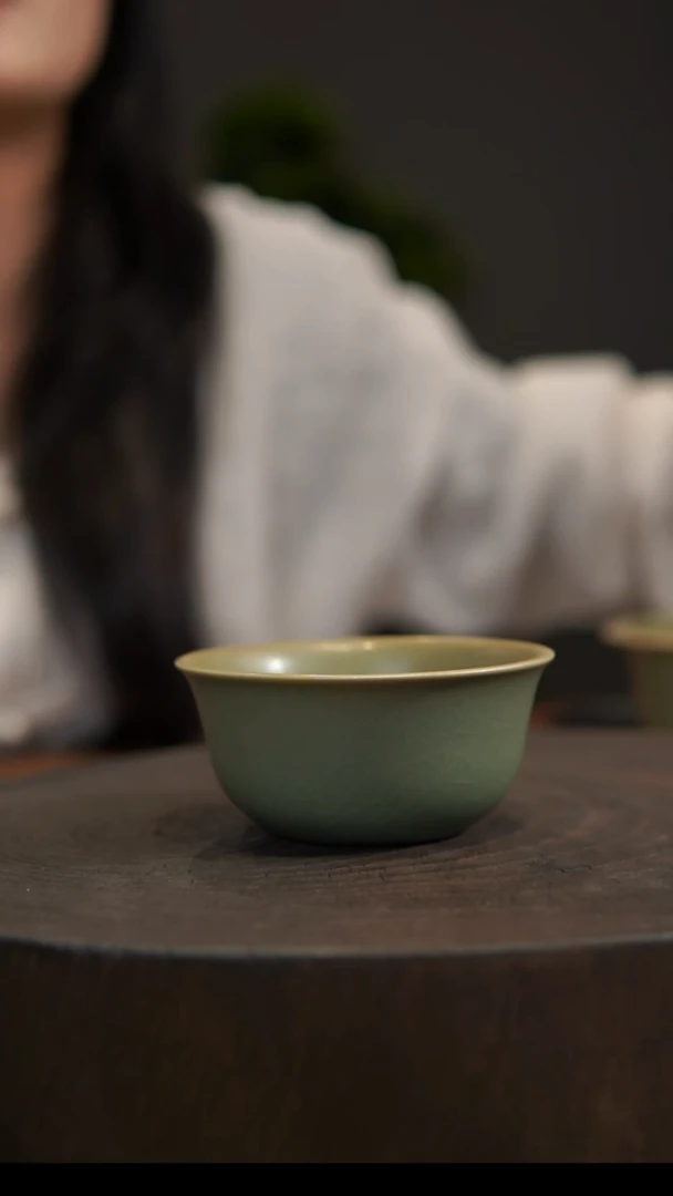 杯子鸡缸杯 汝州原产地  原矿老釉