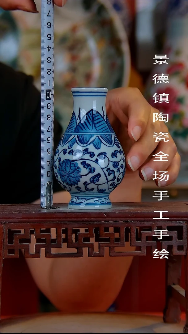 摆件景德镇陶瓷 全场手工手绘