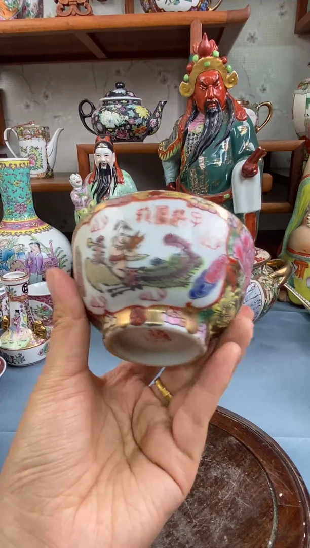 瓷片微瑕慎拍景德镇窑老厂瓷器单件