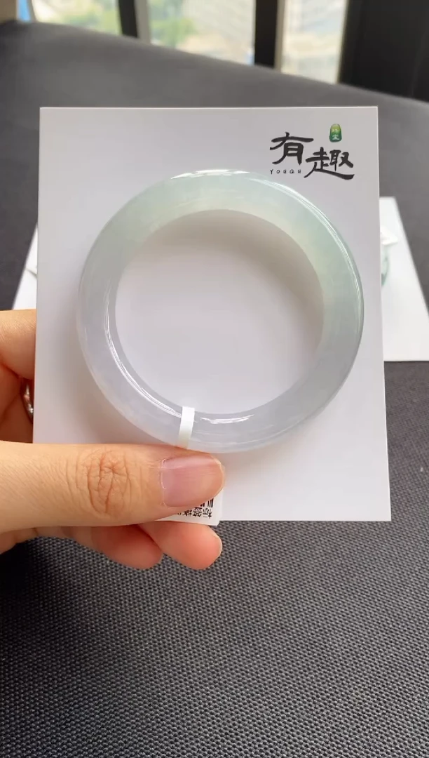 未镶嵌手镯翡翠53.0圆条