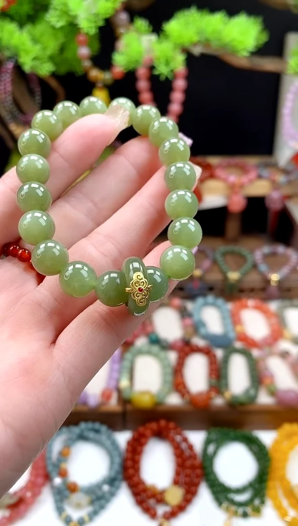 手饰和田玉未镶嵌和田玉路路通