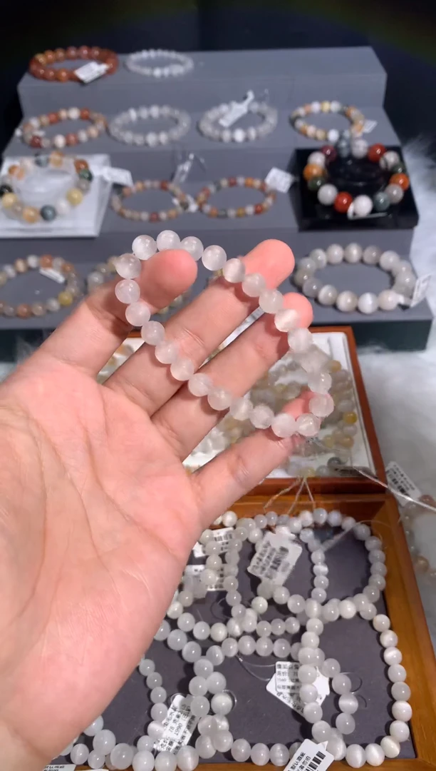 未镶嵌手链水晶13号 卡7咪+