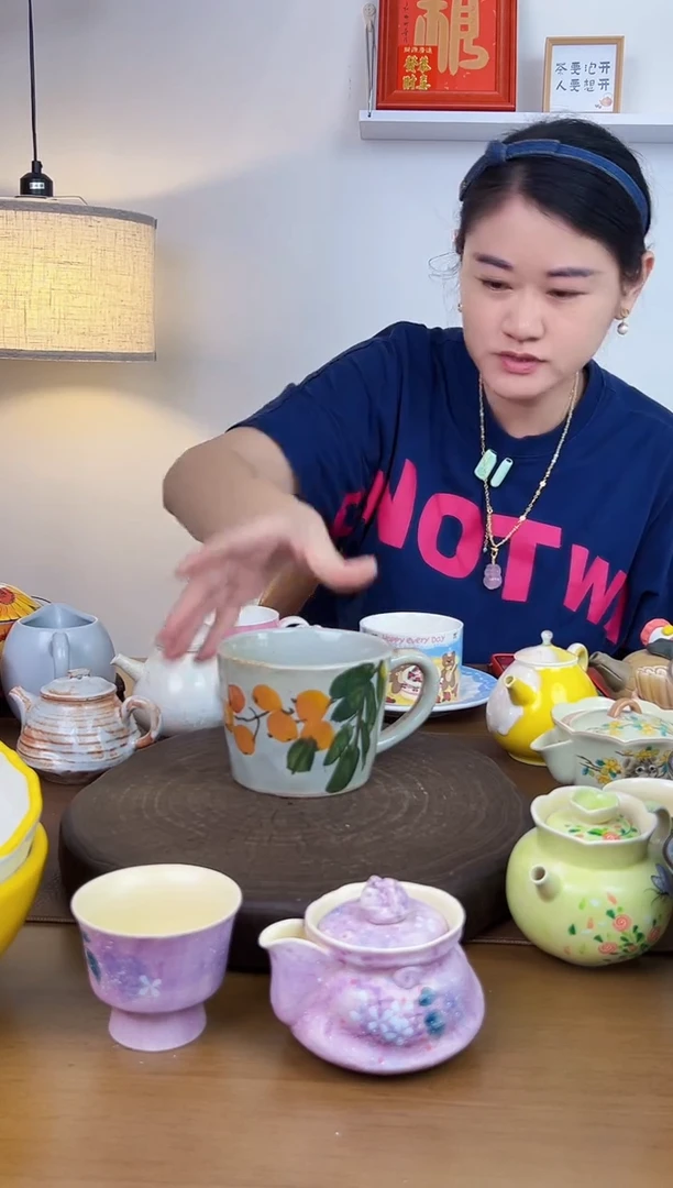 景德镇陶瓷大枇杷杯