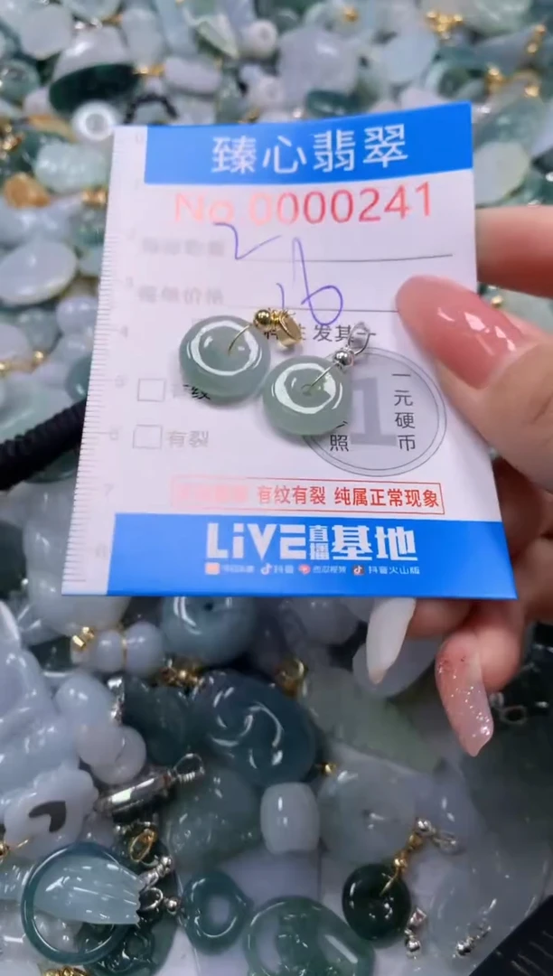 翡翠未镶嵌颈饰241