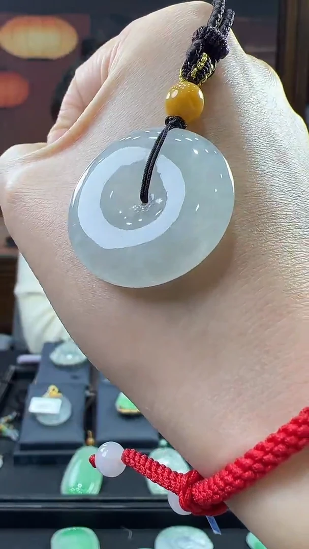 未镶嵌挂件翡翠平安扣