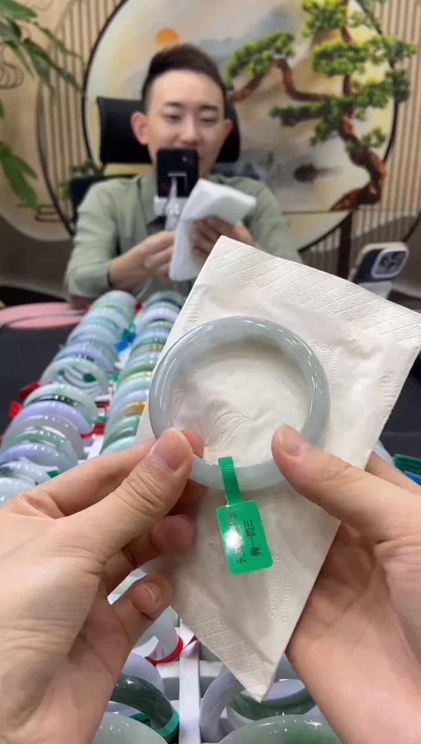 未镶嵌手镯翡翠5009