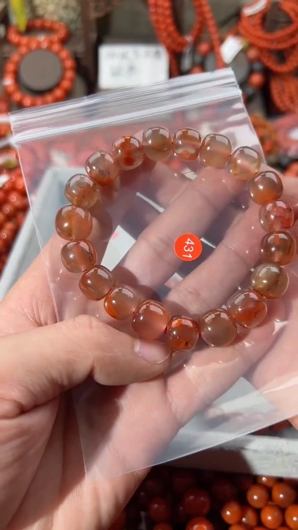 【闪购商品】南红玛瑙手串未镶嵌12