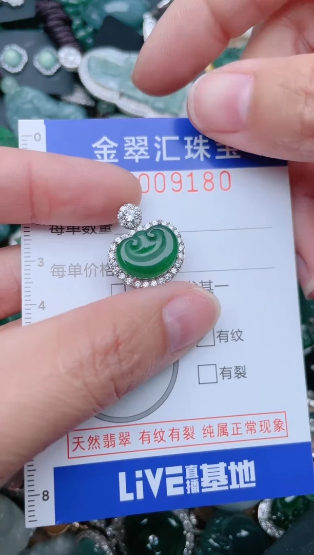 【闪购商品】翡翠颈饰未镶嵌9180...1