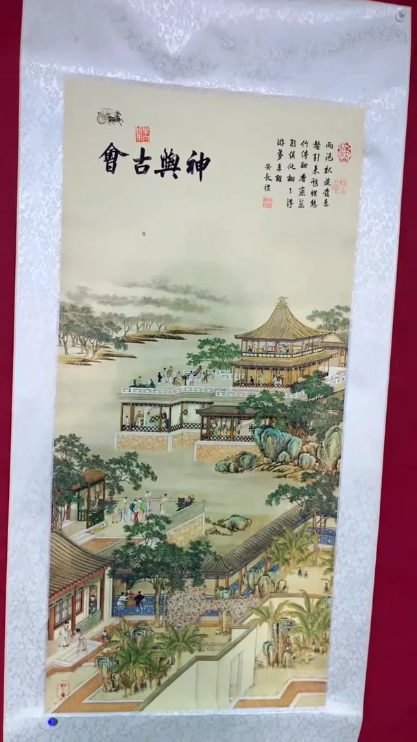 国画匠铜文心精选国画风系列h00824
