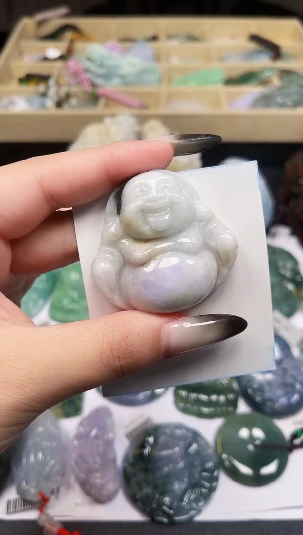 颈饰未镶嵌翡翠天然缅甸A货翡翠