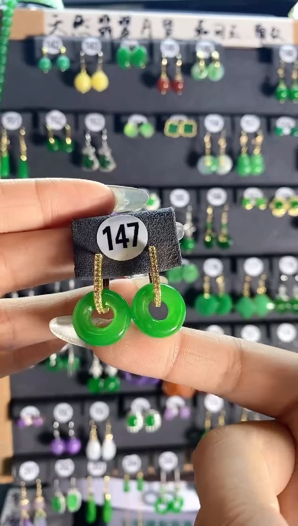 【闪购商品】翡翠颈饰银S925镶嵌147..