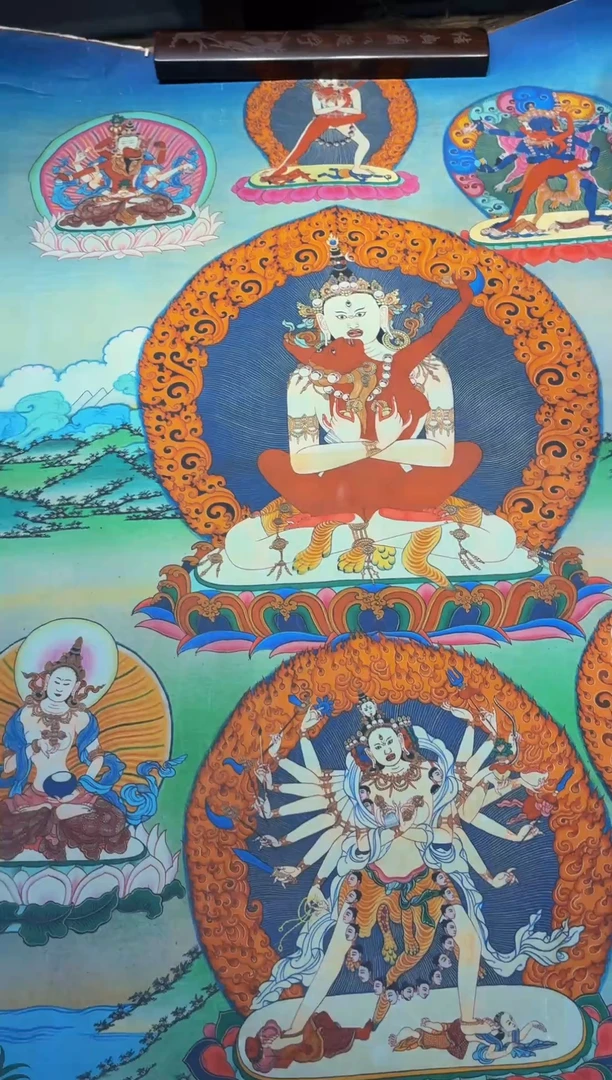 卷轴画锦华梵雅阁专属AA38