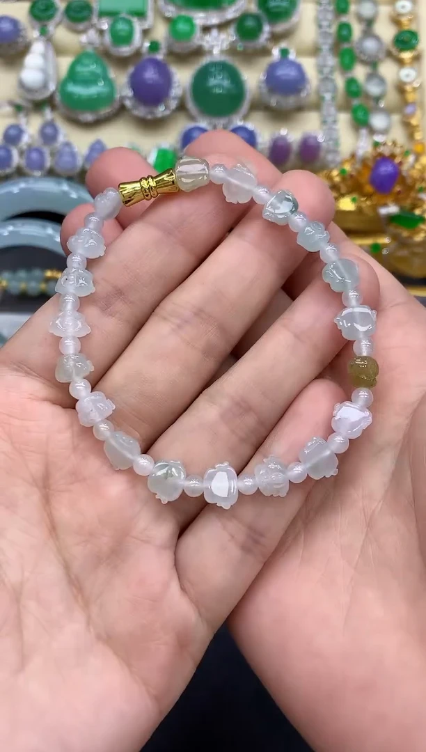 未镶嵌手链翡翠41-中国好珍宝