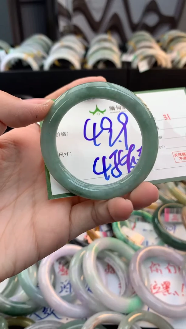 未镶嵌手镯翡翠?****?毛货需精细抛光+多人
