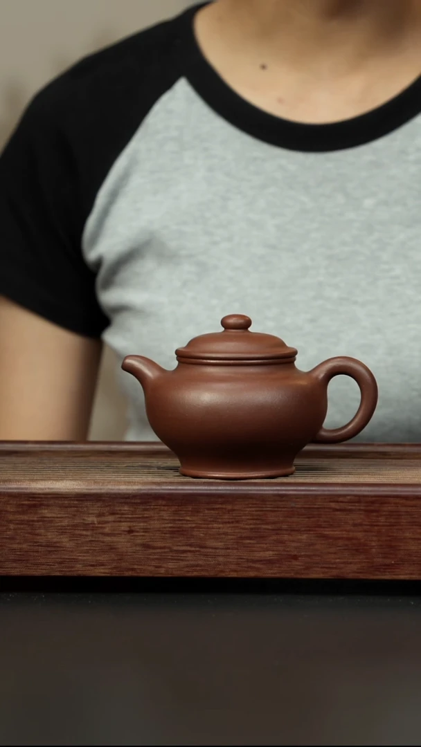 紫砂茶壶底槽清 掇只 小二拙泥