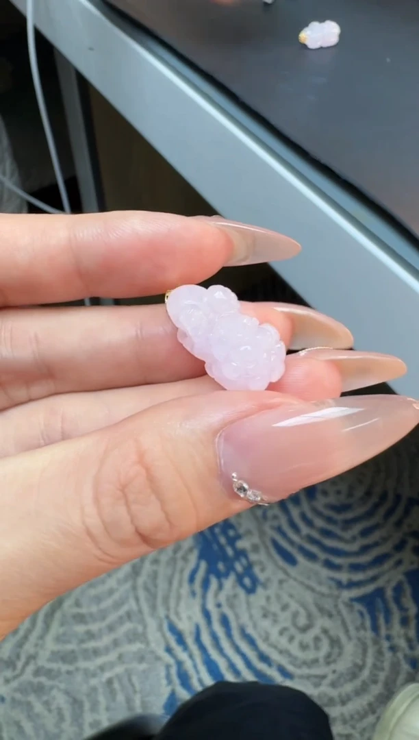 【闪购商品】翡翠颈饰18K金镶嵌缅甸翡翠A货吊坠