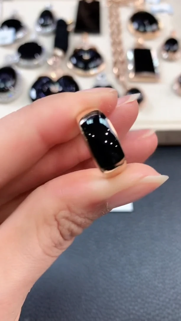 【闪购商品】翡翠戒指18K金镶嵌m45不退换