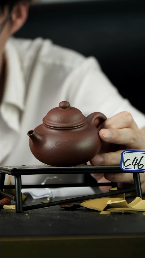 茶壶紫砂C46【小四紫砂】