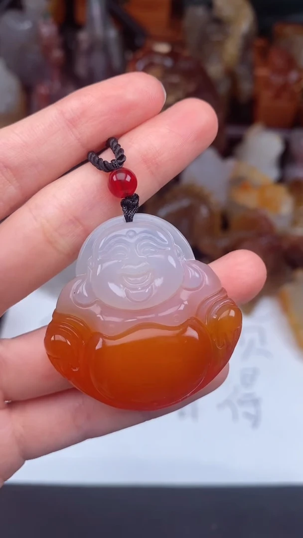 玛瑙/玉髓颈饰未镶嵌烧****词AA