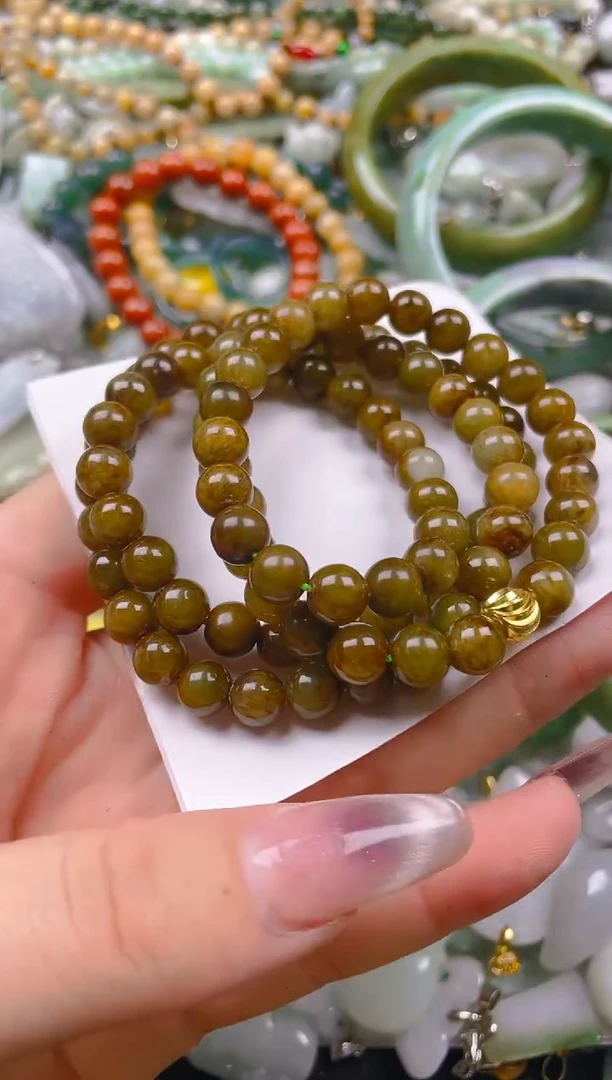 【闪购商品】翡翠颈饰未镶嵌/W/翡翠A货一图一物