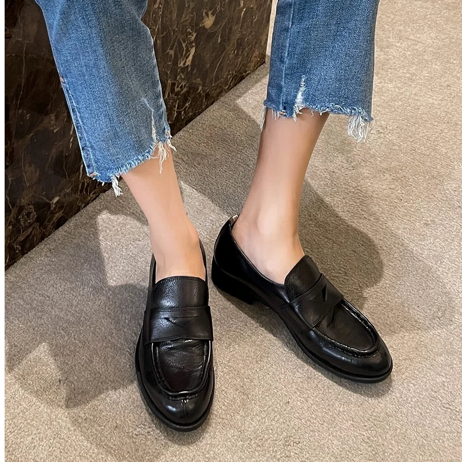 GershonBram“牦妞”系列2025新款旄牛皮春夏休闲鞋