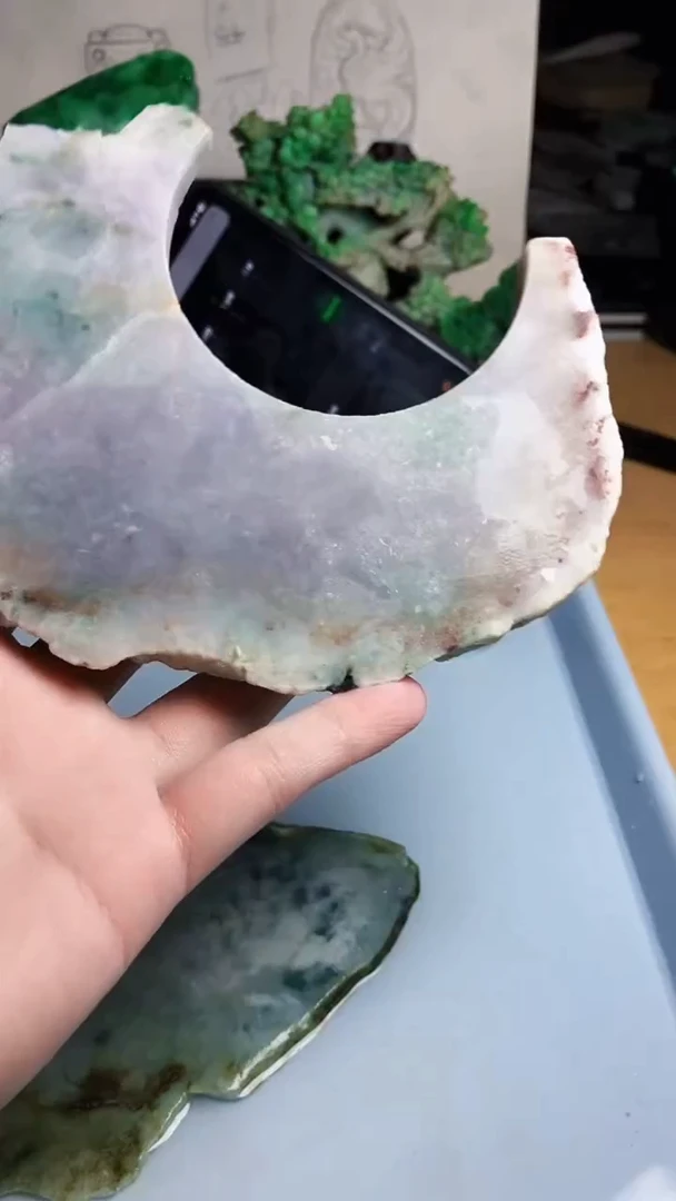 翡翠未镶嵌颈饰天然A货翡翠