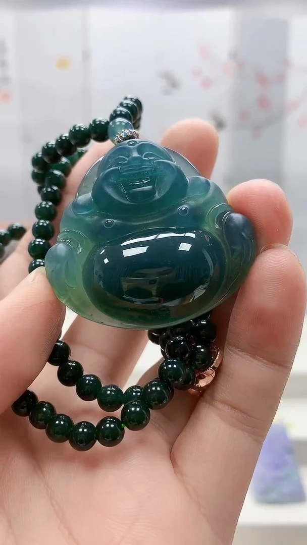 定制翡翠未镶嵌5161bb-毛货挂件89