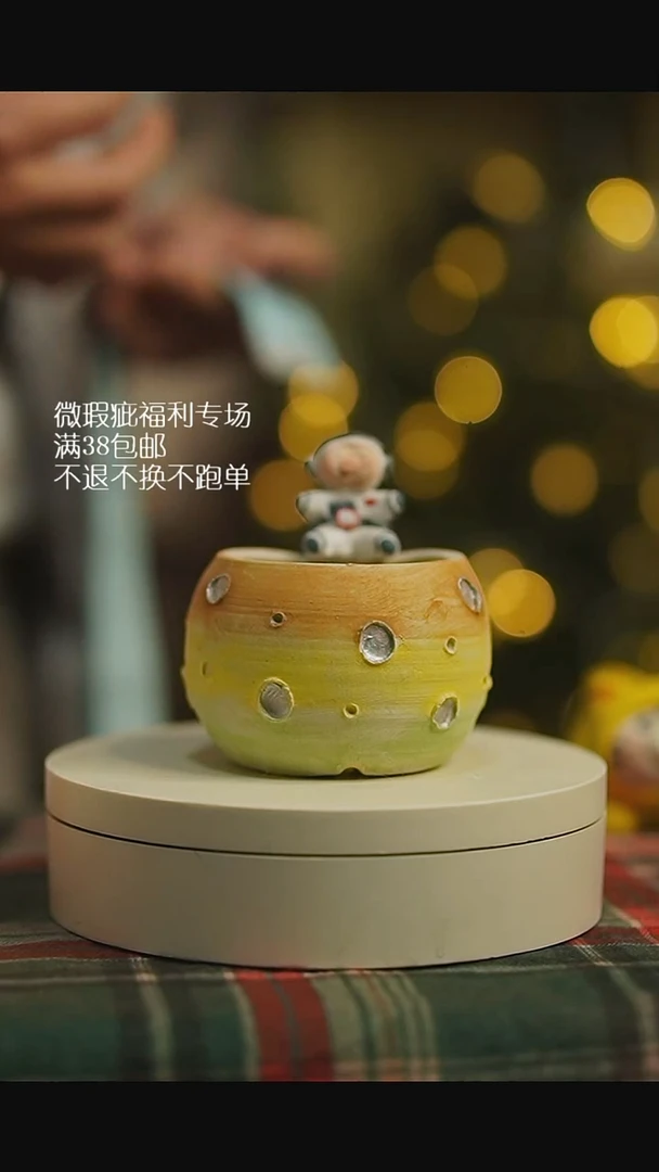 125默认微瑕花盆不退不换