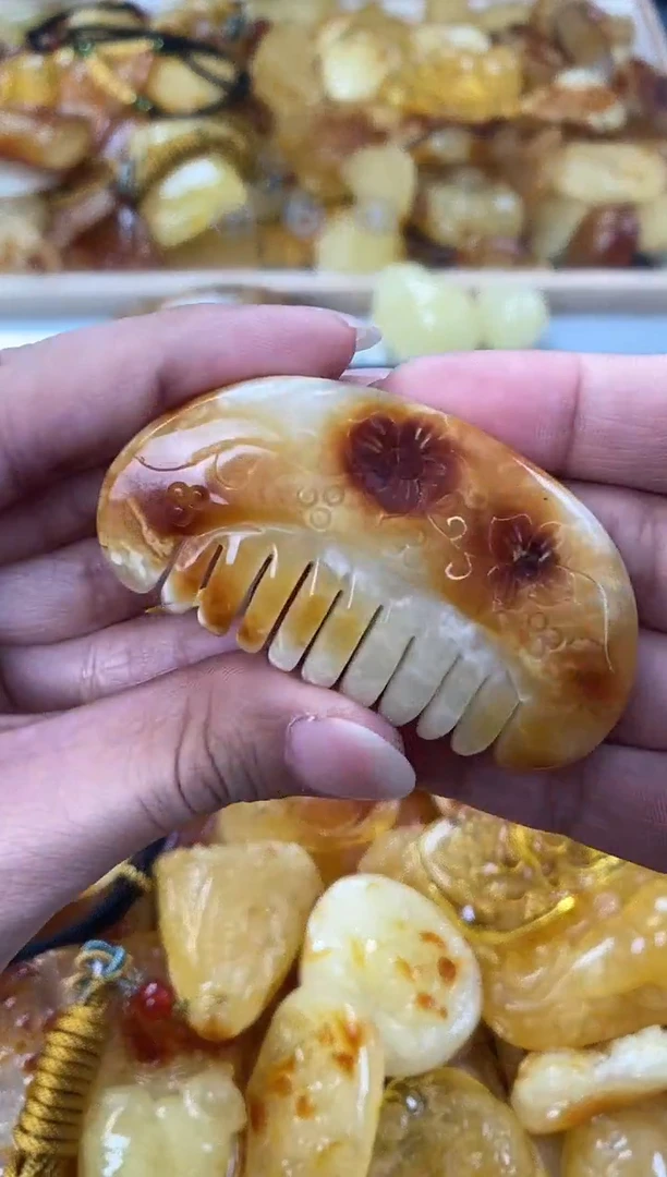未镶嵌琥珀裸石天然琥珀蜜蜡