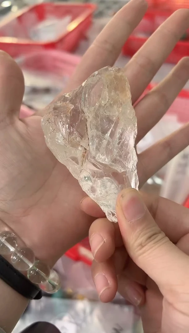 未镶嵌珠宝半成品水晶M626 约7.2cm