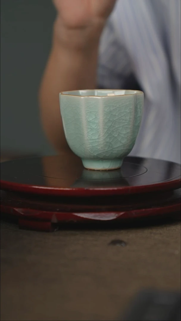 全品 樊立 五方葵口杯