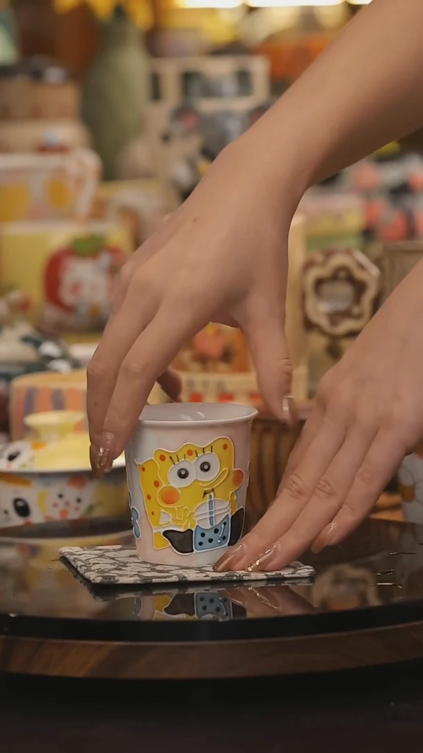景德镇釉下彩绘设计师款式陶瓷
