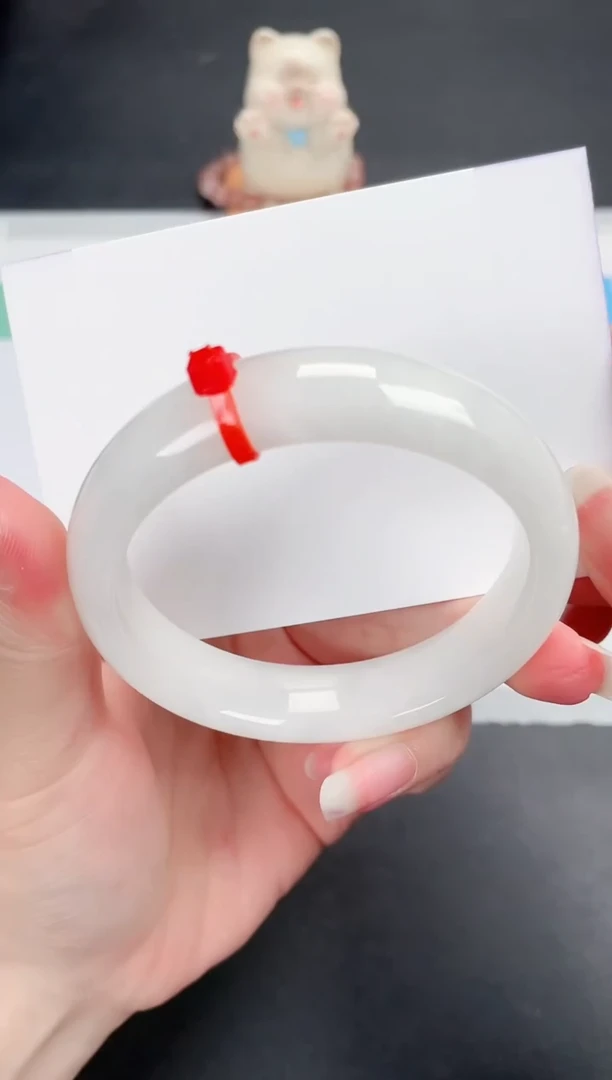 和田玉（白玉）手镯未镶嵌546-57