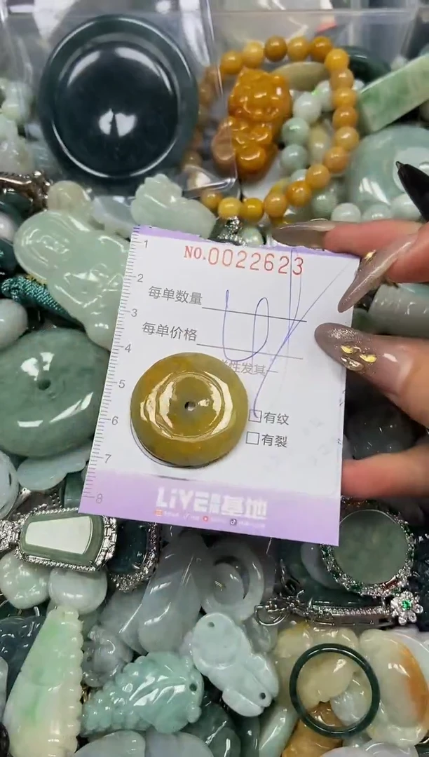 【闪购商品】翡翠颈饰未镶嵌闪购0022623