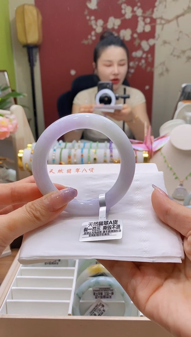 未镶嵌手镯翡翠6号圆条56.5/11.0*11.0