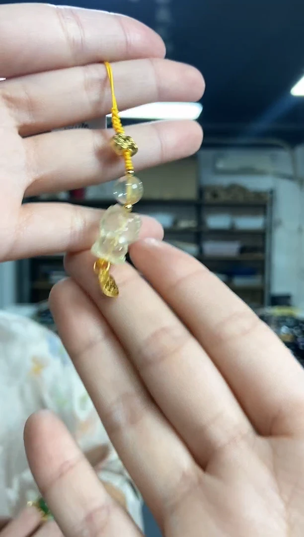 项链未镶嵌水晶多样性发其一颜色微差