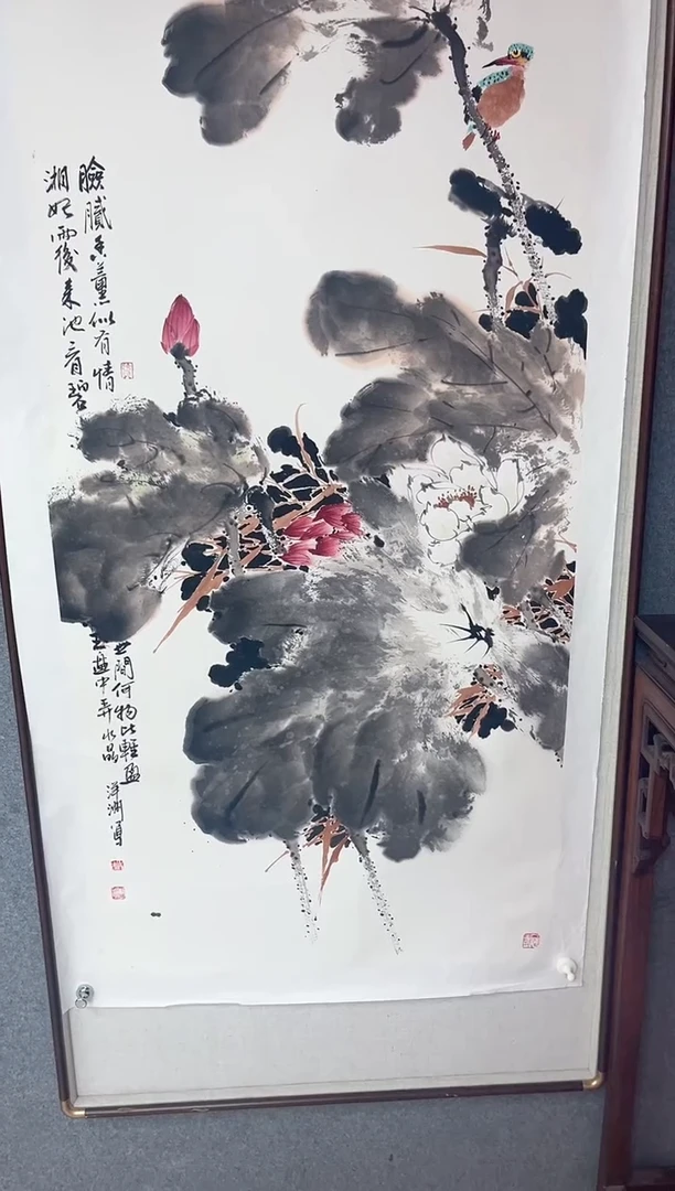 国画王洋洲老师四尺
