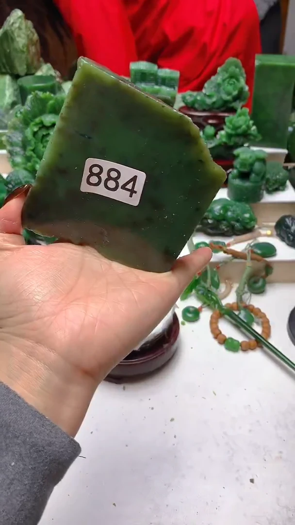 未镶嵌和田玉珠宝半成品1