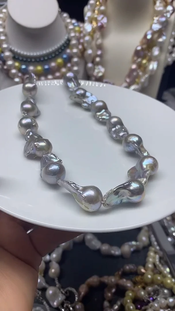 颈饰未镶嵌淡水珍珠多人