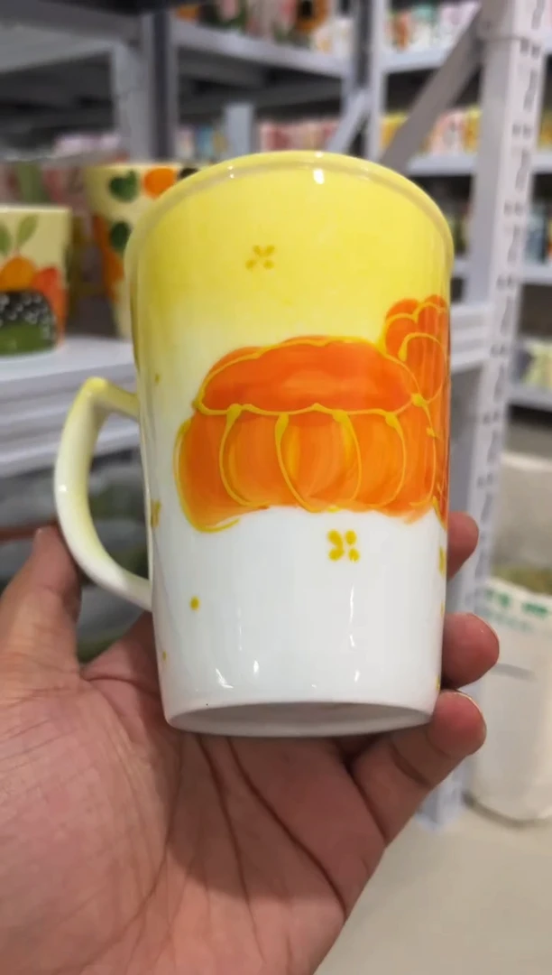 手绘景德镇餐饮具玲珑桂花